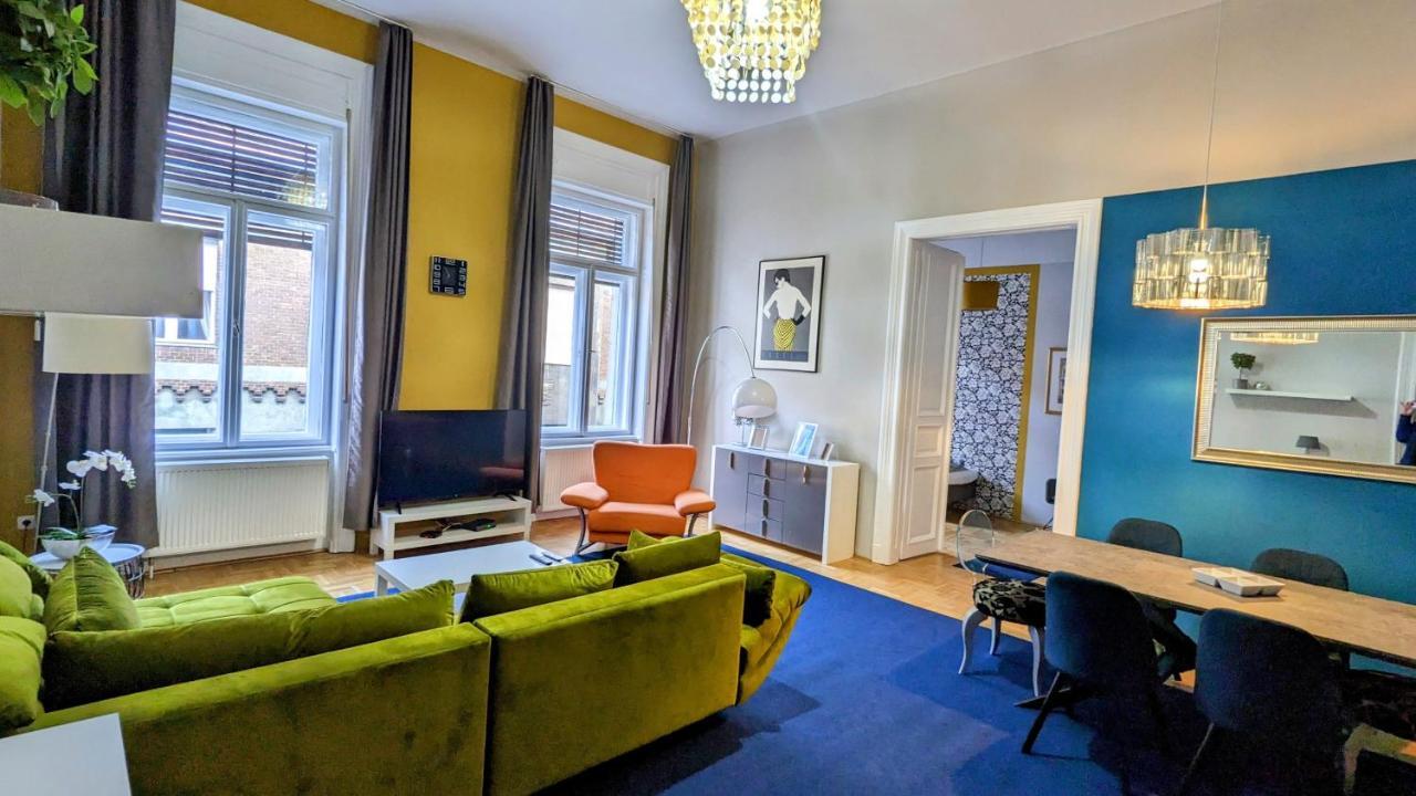 Freeparking - Great Synagogue Apartment, 2 Bedroom, 5 People ,Wifi, Ac บูดาเปสต์ ภายนอก รูปภาพ